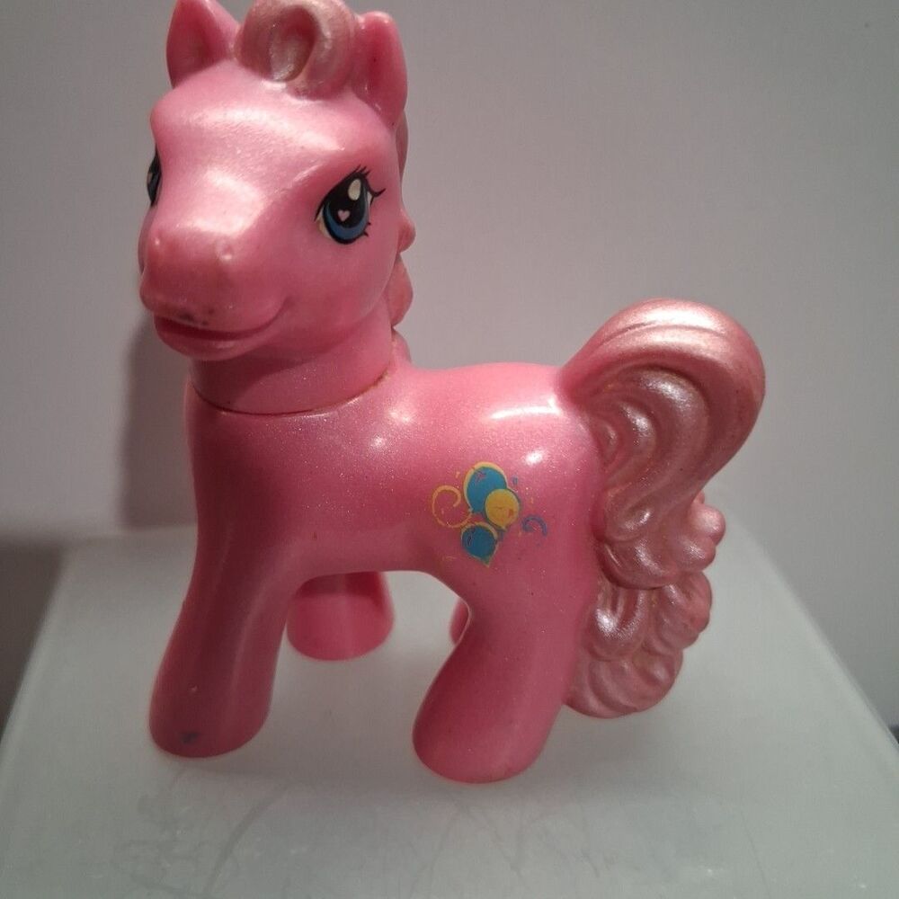 Y2K Vinatge Hasbro My Little Pony Pinkie Pie cake topper